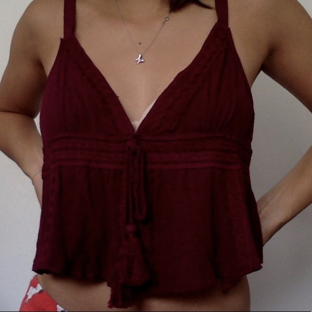 NWT maroon tank
